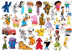 Name the cartoon characters – Answers – Harwood Park Blog Pages